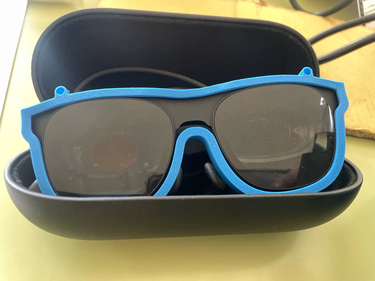 Alumno con el Shimer3R realizando pruebas